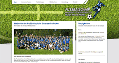 Desktop Screenshot of fussballschule-stoerzenhofecker.de